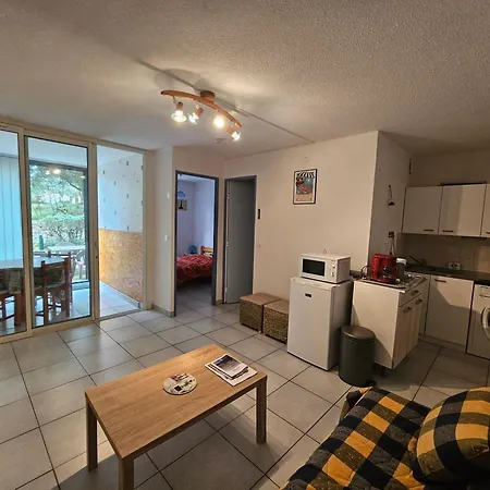 Apartment T2 En Rez-de-jardin, Terrasse, A 300m De La Plage, Parking, Environnement Calme Et Boise - Fr-1-550-71